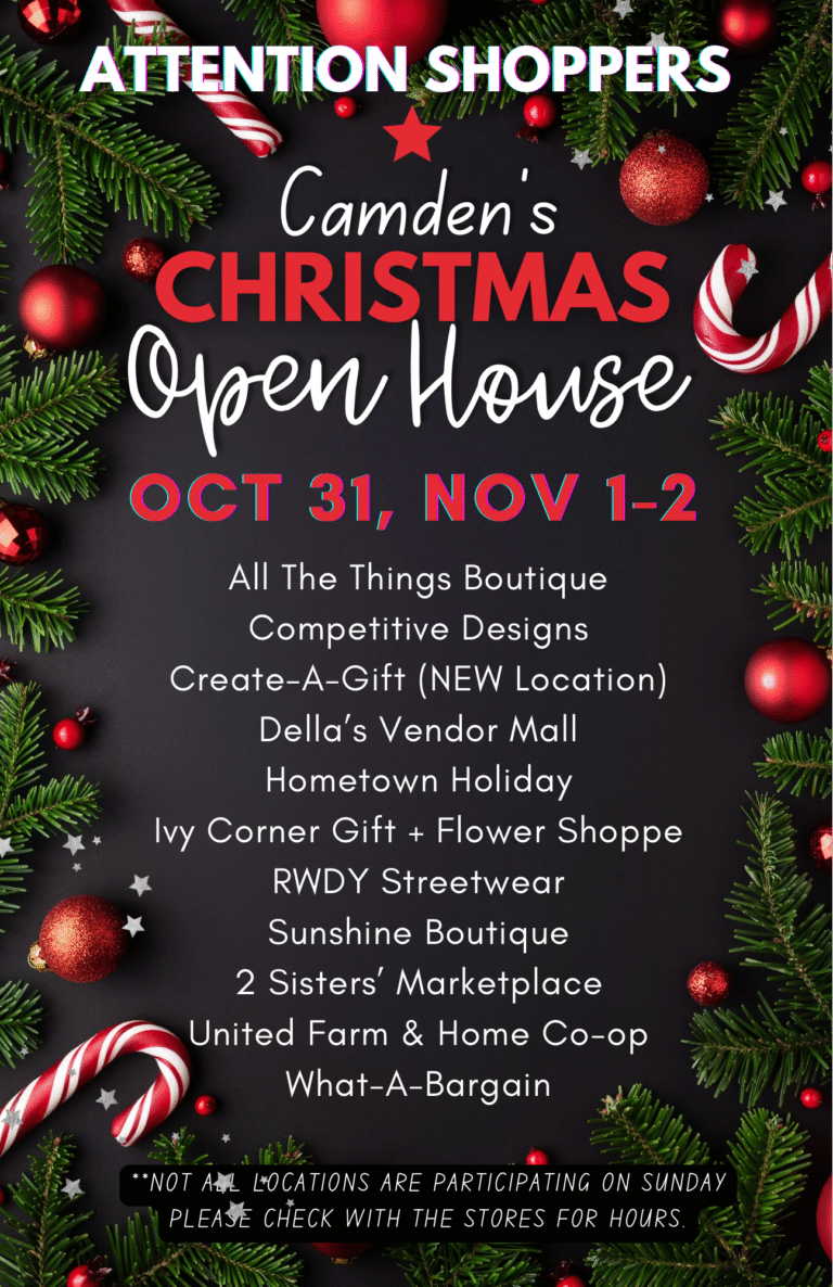 Camden Christmas Open House